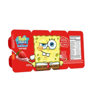 Petit Suisse Elegê Bob Esponja Morango 320G