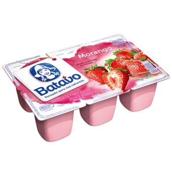 Bebida Láctea Fermentada Morango Batavo Polpa 540G