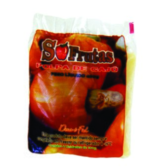 Polpa Fruta Só Fruta Cajú 400G