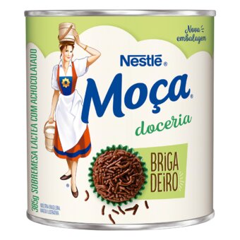 Sobremesa Brigadeiro Moça Nestlé Lata 385G
