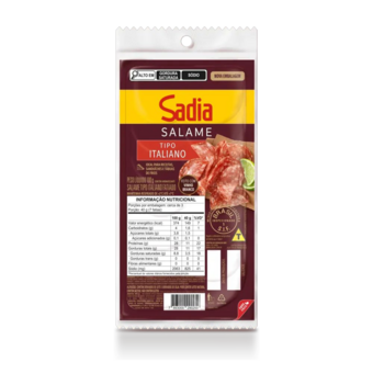 Salame Italiano Sadia Fatiado 100G