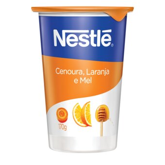 Iogurte Nestlé Natural Laranja, Cenoura E Mel 170G