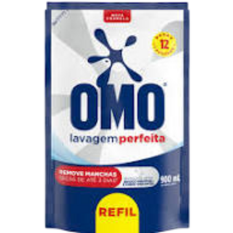 Sabão Líquido Omo Lavagem Perfeita Refil 900Ml