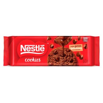 Biscoito Cookie Clássic Gotas De Chocolate Nestle 60G