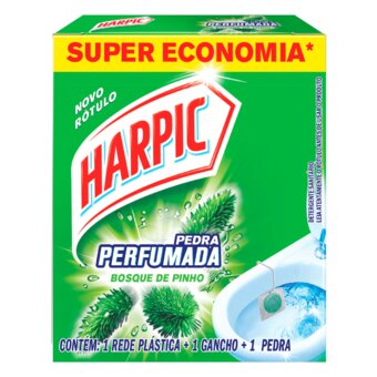 Pedra Sanitária Harpic Aroma Plus