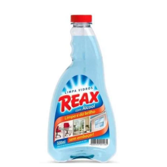 Limpa Vidros Reax Cristal Refil 500Ml