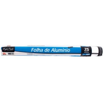 Papel Alumínio Wyda 45Cmx7.5M Rolo 1 Un