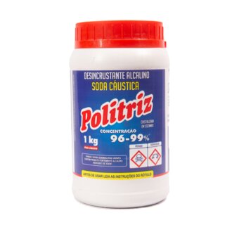 Soda Cáustica Politriz Pote 1Kg
