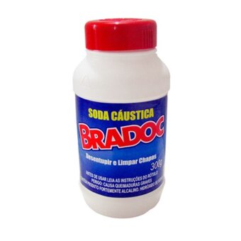 Soda Caustica Bradoc Embalagem 300G