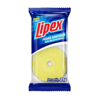 Pedra Sanitária Lipex Sachê 25G