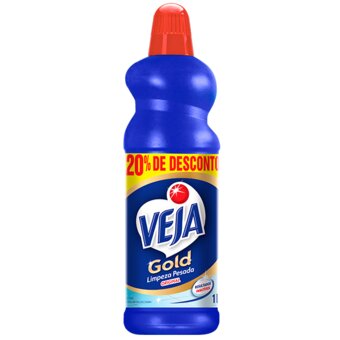 Limpador Veja Original Limpeza Pesada 1L 20% Desconto