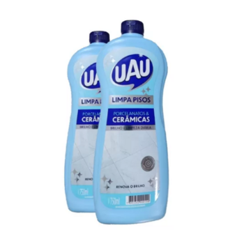 Limpador Para Piso De Cerâmica Uau 750Ml