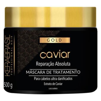 Creme De Tratamento Kerabrasil Gold Caviar 500G