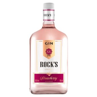 Gin Rocks Strawberry Garrafa 995Ml