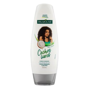 Condicionador Palmolive Cachos Livres Extrato De Coco 350Ml