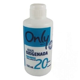 Água Oxigenada Cremosa Only 20 Volumes Embalagem 100Ml