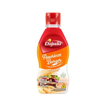 Molho Para Lanches D'Ajuda American Burger Embalagem 175Ml
