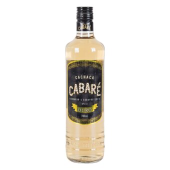 Cachaça Cabaré Ouro Garrafa 700Ml