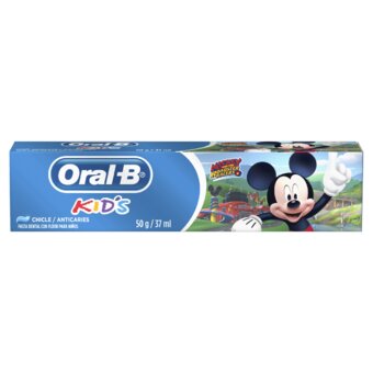 Creme Dental Oral-B Kids Mickey Chicle Embalagem 50G