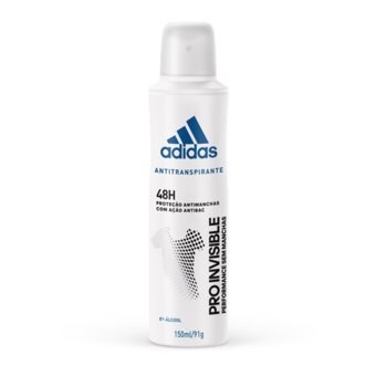 Desodorante Feminino Adidas Invisible Aerosol 150Ml