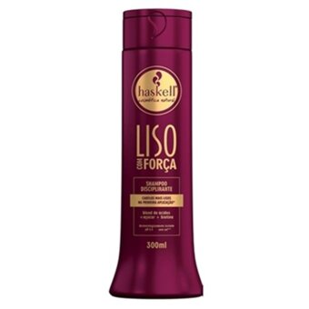 Shampoo Haskell Lisos Com Força Embalagem 300Ml