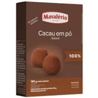 Cacau Em Pó Mavalério Alcalino Embalagem 200G