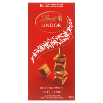 Chocolate Suíço Lindt Milk Lindor 100G