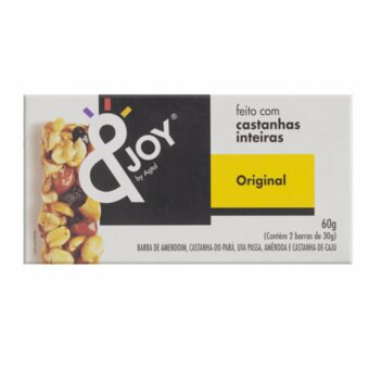 Barra De Cereal Agtal Mixed Nuts Sem Glúten Original 60G