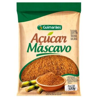 Açúcar Mascavo Guimarães Embalagem 500G