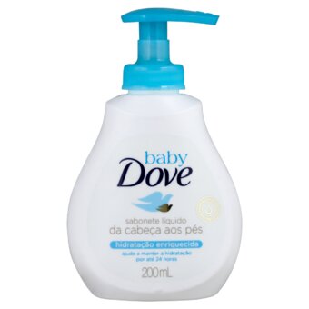 Sabonete Líquido Baby Dove Hidratação Enriquecida 200Ml