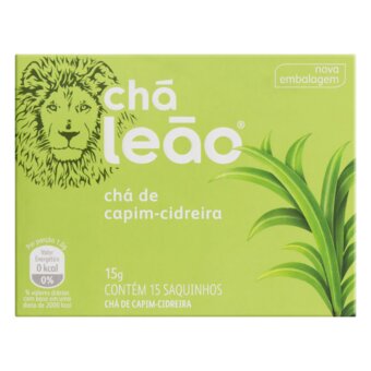 Chá Leão Capim Cidreira Sachê 15Un