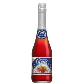 Espumante Cereser Morango Sem Álcool Garrafa 660Ml