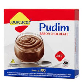 Pó Para Pudim Lowcucar Zero Chocolate Caixa 30G