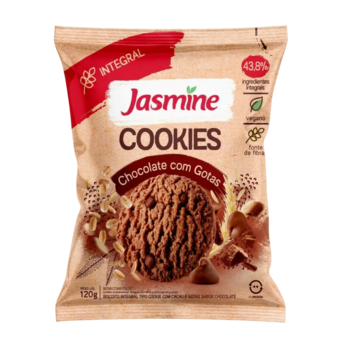 Biscoito Cookie Jasmine Chocolate Integral 120G