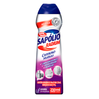 Sapólio Cremoso Radium Lavanda 250Ml
