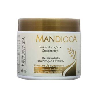 Creme De Tratamento Kerabrasil Gold Mandioca 500G