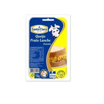 Queijo Prato Santa Clara Fatiado 150G