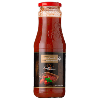 Passata Polpa De Tomate San Frediano Manjericão 680G