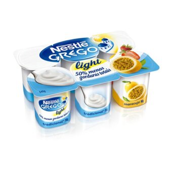 Iogurte Grego Nestlé Light 3 Sabores 540G