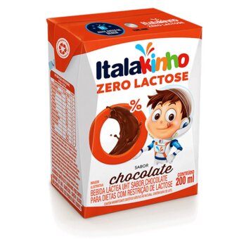 Bebida Láctea Italakinho Chocolate Zero Lactose Caixa 200Ml