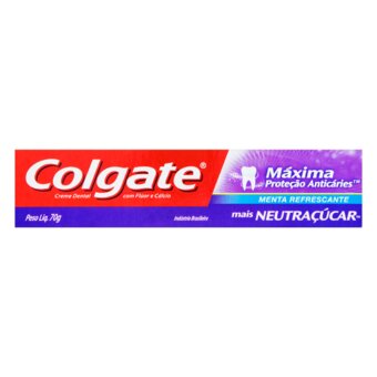 Creme Dental Colgate Máxima Proteção Anticáries Mais Neutraçúcar 70G