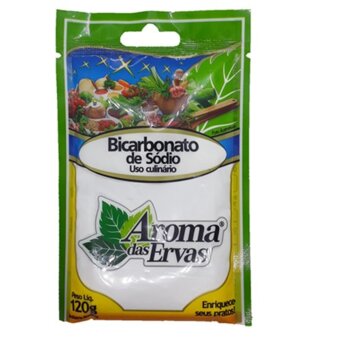 Bicarbonato De Sódio Aroma Das Ervas Embalagem 120G