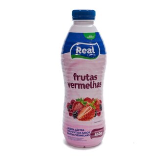 Bebida Láctea Real Frutas Vermelhas 850G
