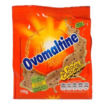 Achocolatado Em Pó Ovomaltine Flocos Crocantes 190G