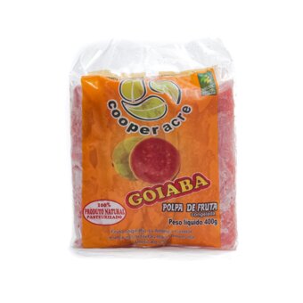 Polpa Fruta Cooperacre Goiaba 400G