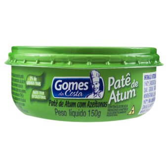 Patê De Atum Com Azeitona Gomes Da Costa 150G