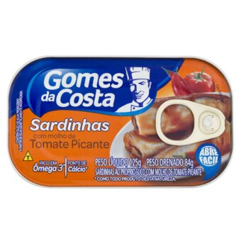 Sardinha Gomes Da Costa Tomate Picante 125G