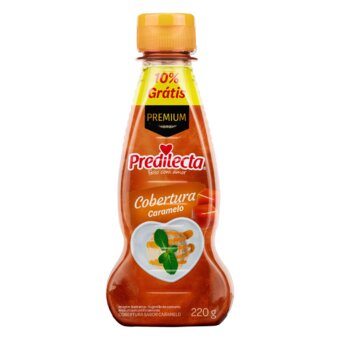 Cobertura Para Sorvete Predilecta Caramelo 220G
