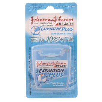 Fita Dental Johnsons Reach Expansion Plus Embalagem 50M