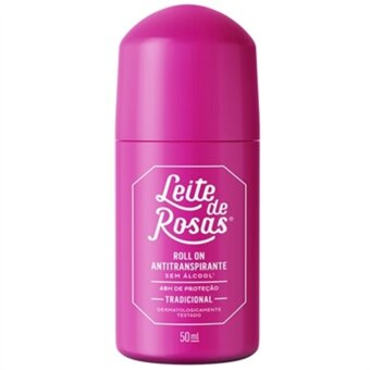Desodorante Leite De Rosas Tradicional Rollon 50Ml